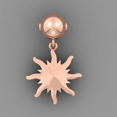 18k Gold Charm
