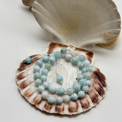 Hemimorphite Beads Bracelet