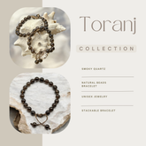 Smoky Quartz Beads Bracelet