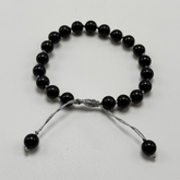 Black Tourmaline Beads Bracelet