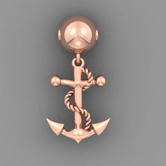 18k Gold Charm