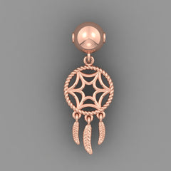 18k Gold Charm