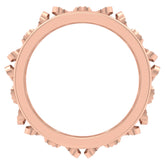 18k Lotus Eternity Band