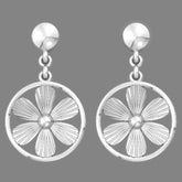 Hurry! Buy Lotus Earrings Today – Flat Discounts & Free Shipping!