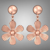 Lotus Dangling Earrings