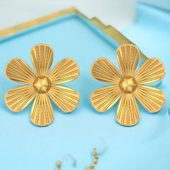 Lotus Stud Earrings