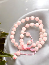 Pink Quartz Beads Bracelet