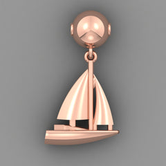 18k Gold Charm