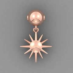 18k Gold Charm
