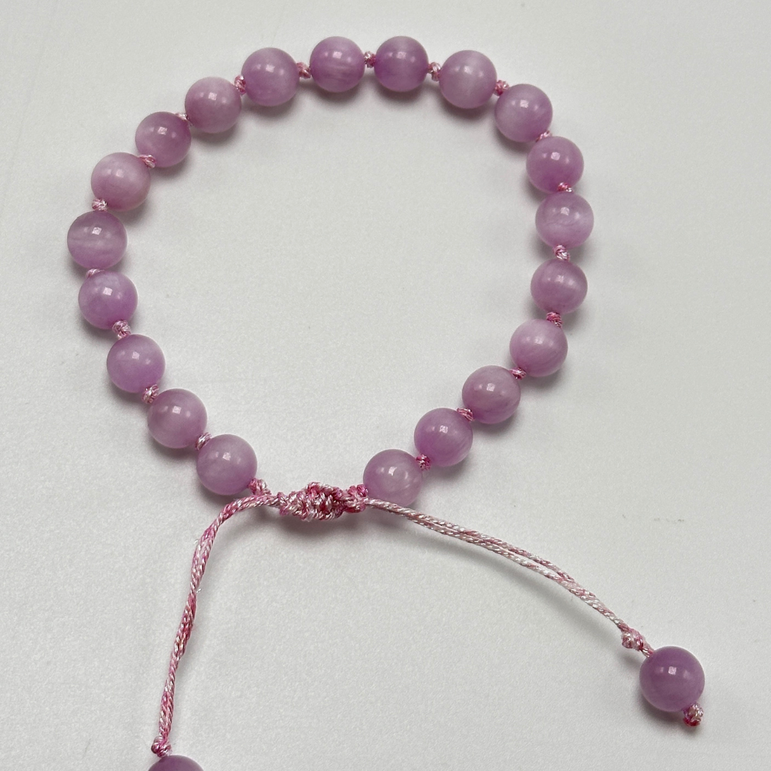 Kunzite Beads Bracelet