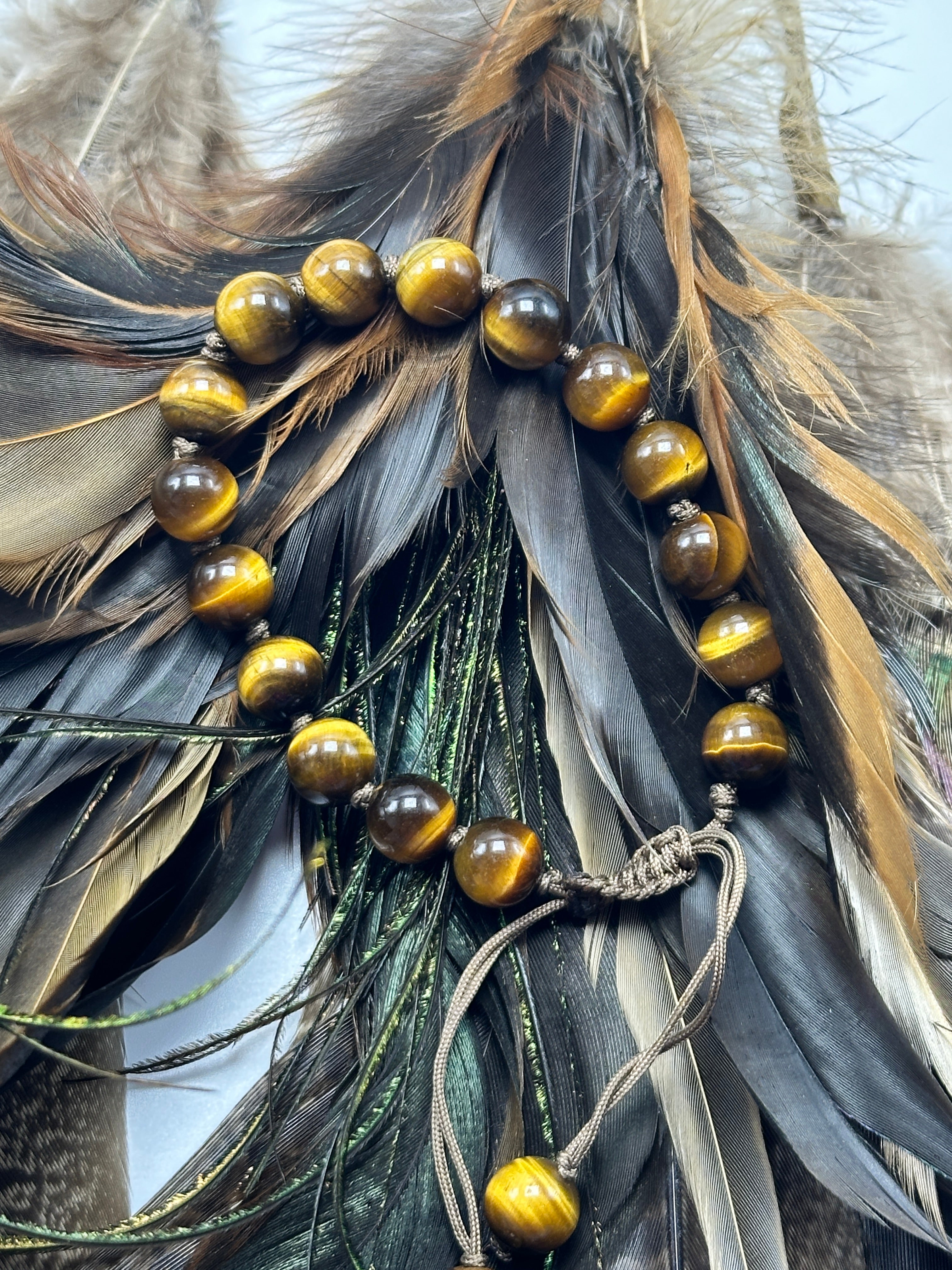 Tiger Eye Beads Bracelet