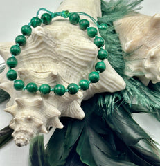 Malachite Beads Bracelet