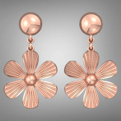 Lotus Dangling Earrings