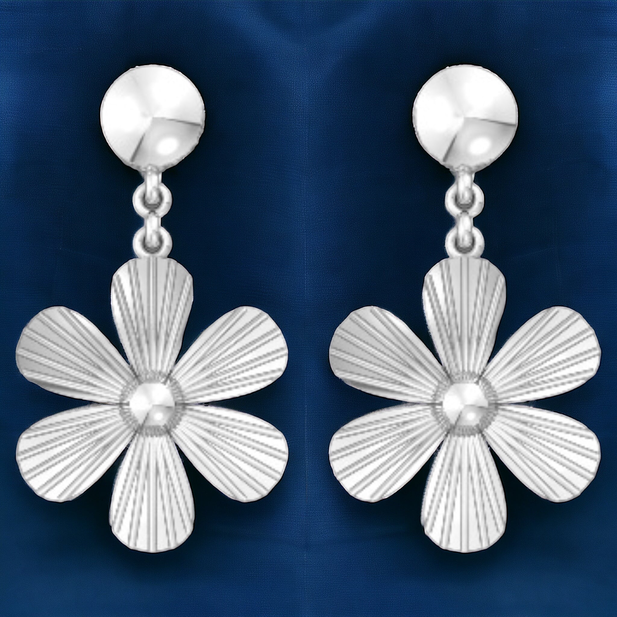 Lotus Dangling Earrings