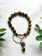 Tiger Eye Beads Bracelet