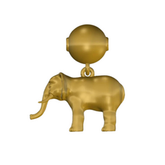 18k Gold Charm