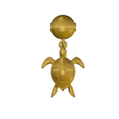 18K Gold Charm