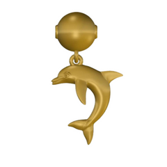 18k Gold Charm