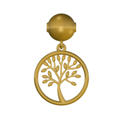 18k Gold Charm