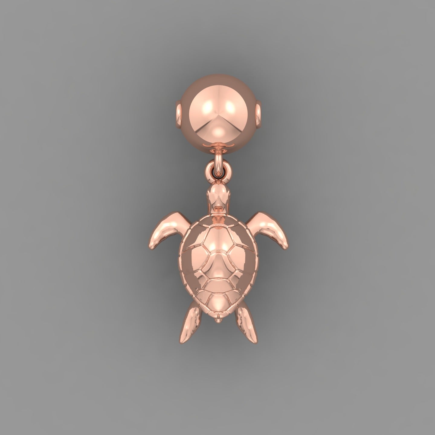 18K Gold Charm