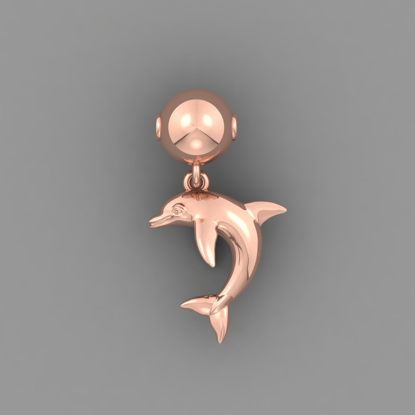 18k Gold Charm